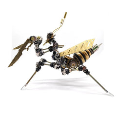 steampunk mantis metal model kit