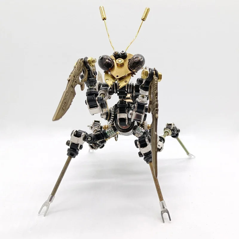 steampunk mantis metal model kit