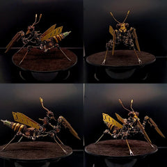 steampunk mantis metal model kit