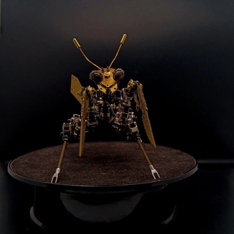 steampunk mantis metal model kit