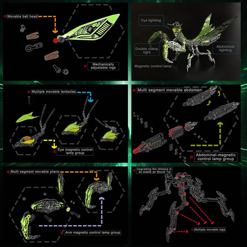 mechanical mantis model kit