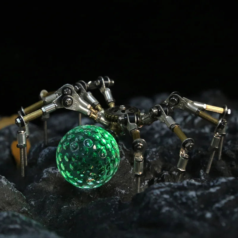 Spin a Web of Wonder with Our Luminous Steampunk Spider