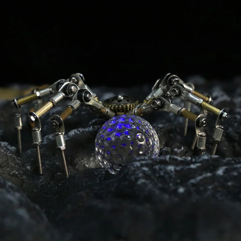 Spin a Web of Wonder with Our Luminous Steampunk Spider