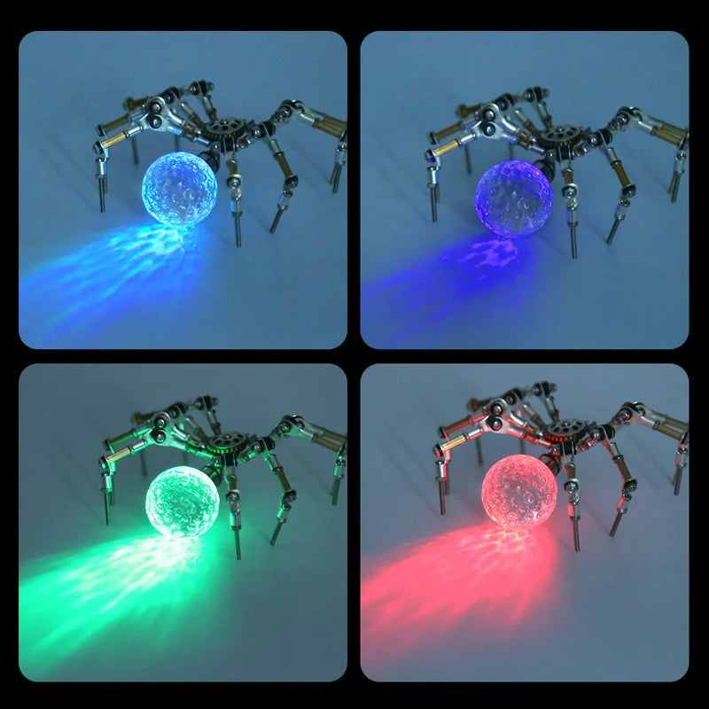 Spin a Web of Wonder with Our Luminous Steampunk Spider