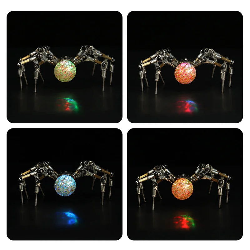 Spin a Web of Wonder with Our Luminous Steampunk Spider