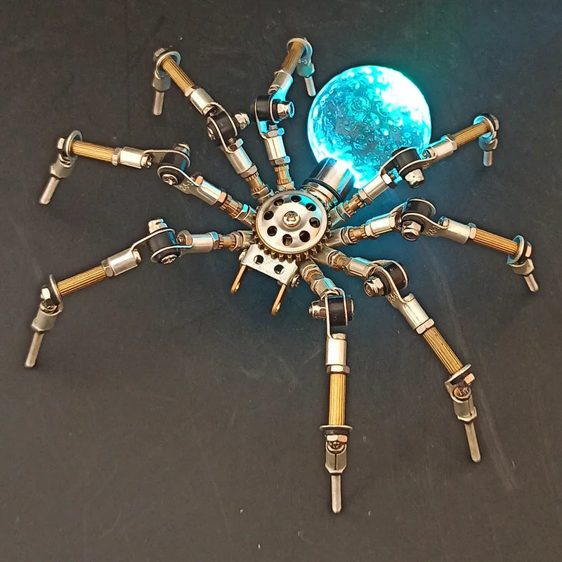 Spin a Web of Wonder with Our Luminous Steampunk Spider