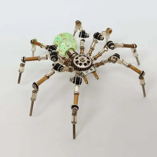 Spin a Web of Wonder with Our Luminous Steampunk Spider