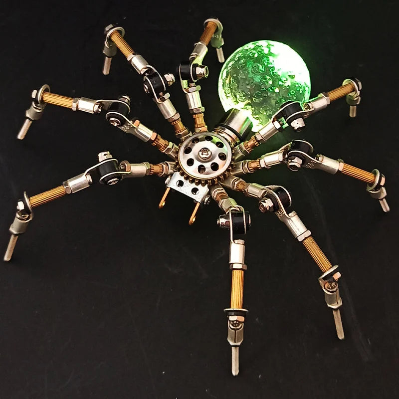 Spin a Web of Wonder with Our Luminous Steampunk Spider