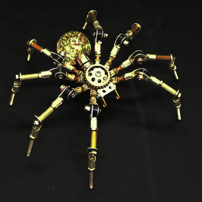 Spin a Web of Wonder with Our Luminous Steampunk Spider