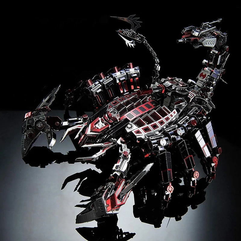 Unleash the Red Devil: Build Your Own Metal Scorpion Masterpiece