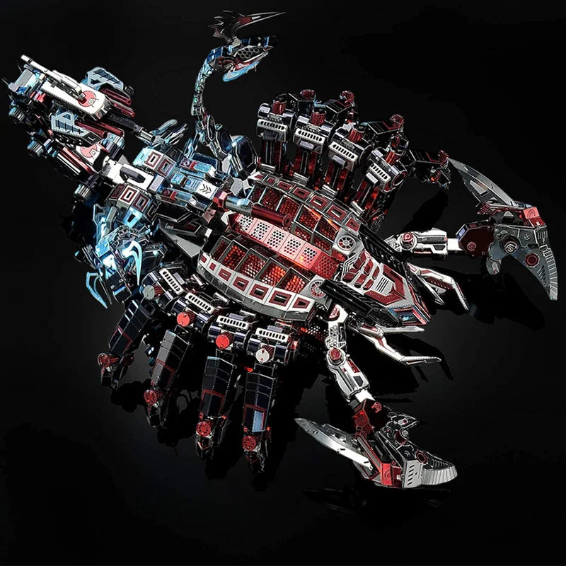 Unleash the Red Devil: Build Your Own Metal Scorpion Masterpiece