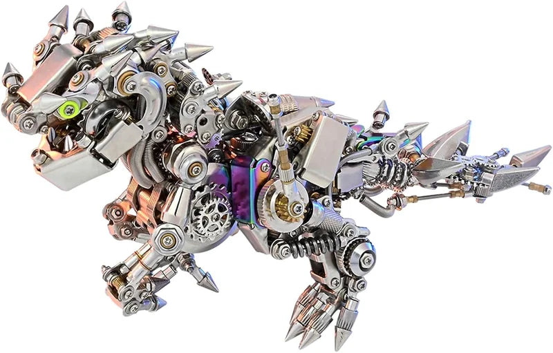 Build Your Own Mechanical T-Rex: An Epic 3D Metal Puzzle