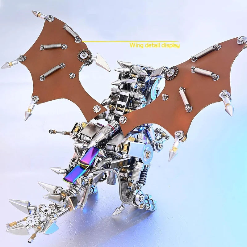 Build Your Own Mechanical T-Rex: An Epic 3D Metal Puzzle