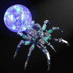 Build Your Own Mechanical Marvel: A 3D Metal Spider Puzzle