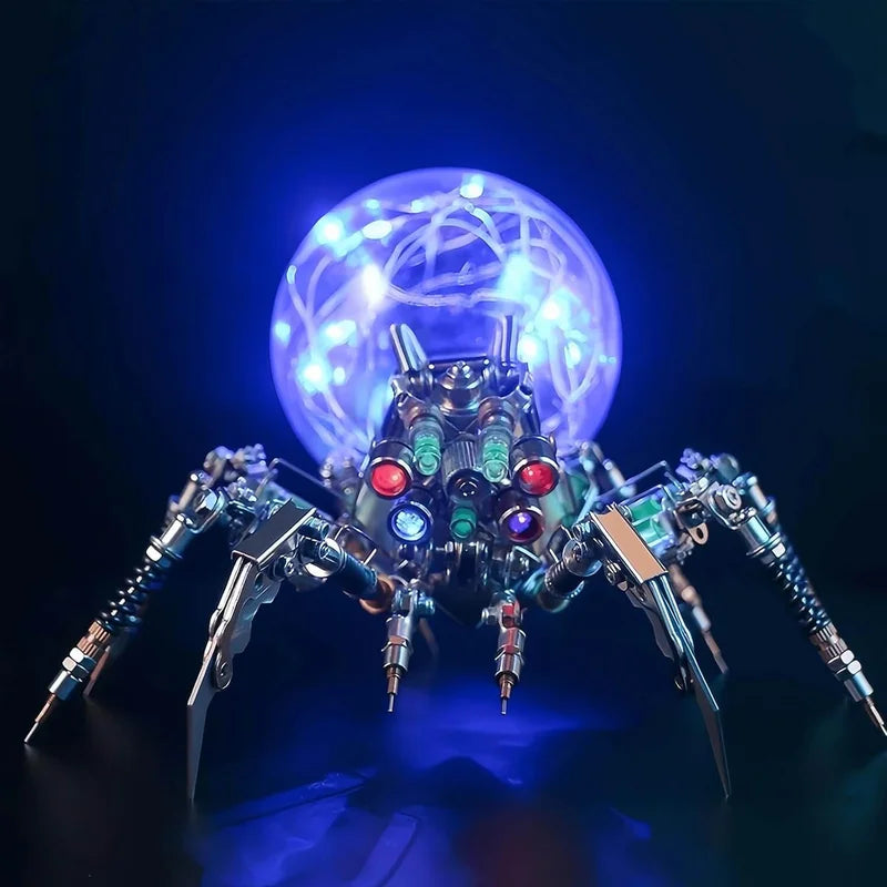 Build Your Own Mechanical Marvel: A 3D Metal Spider Puzzle