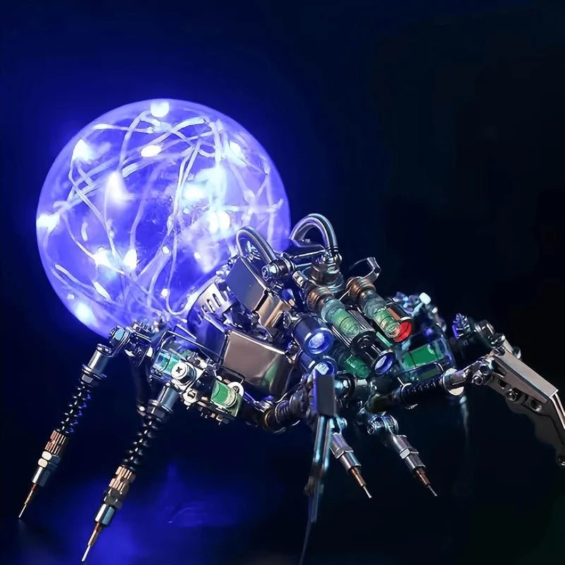 Build Your Own Mechanical Marvel: A 3D Metal Spider Puzzle