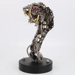 3D Steampunk King Cobra Metal Puzzle