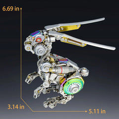 steampunk rabbit model kit