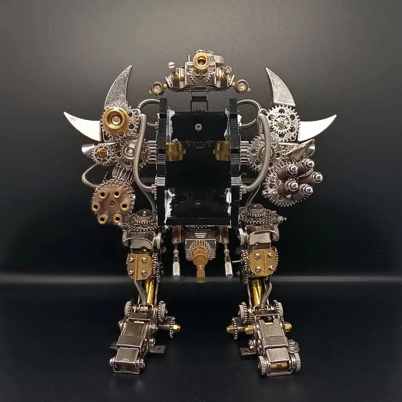 steampunk robot watch stand