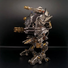 steampunk robot watch stand