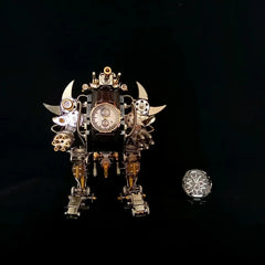 steampunk robot watch stand