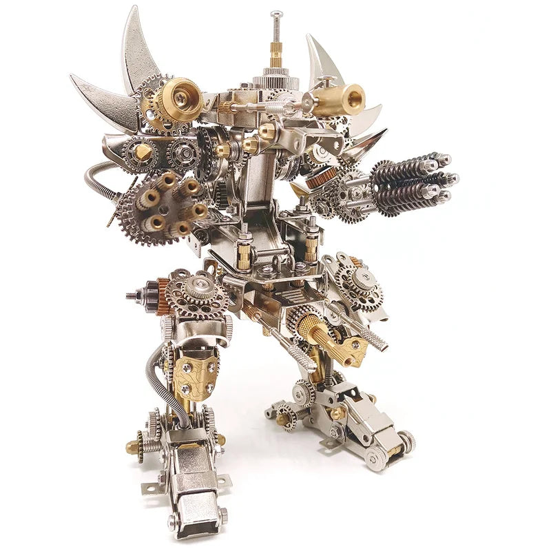 Build Your Own Steampunk Mecha: A 3D Metal Model Kit