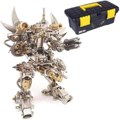 Build Your Own Steampunk Mecha: A 3D Metal Model Kit