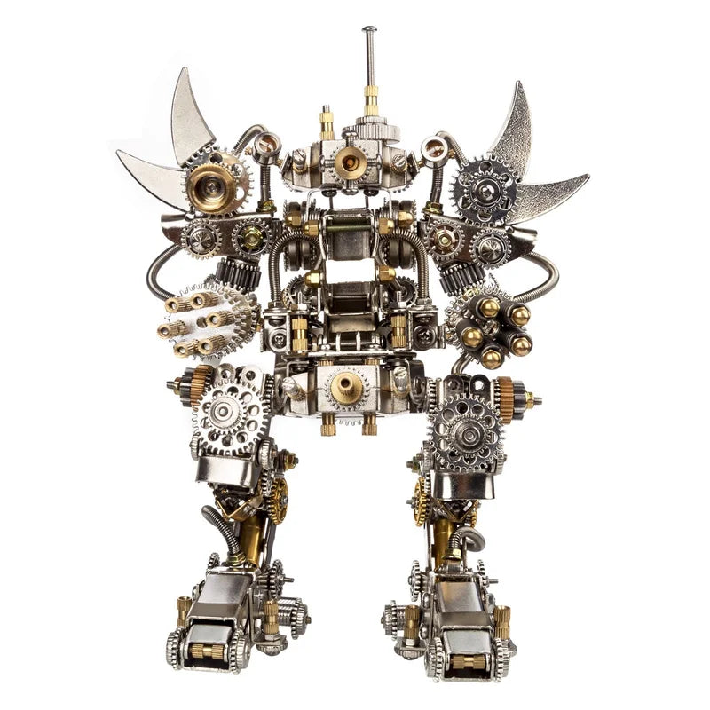 Build Your Own Steampunk Mecha: A 3D Metal Model Kit