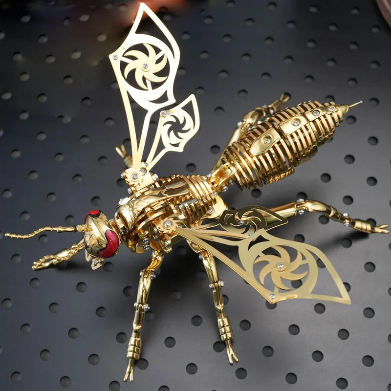 Build Your Own Metal Hornet: An Intricate 3D Puzzle