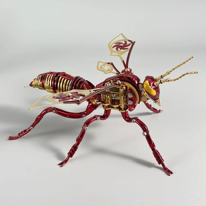 Build Your Own Metal Hornet: An Intricate 3D Puzzle