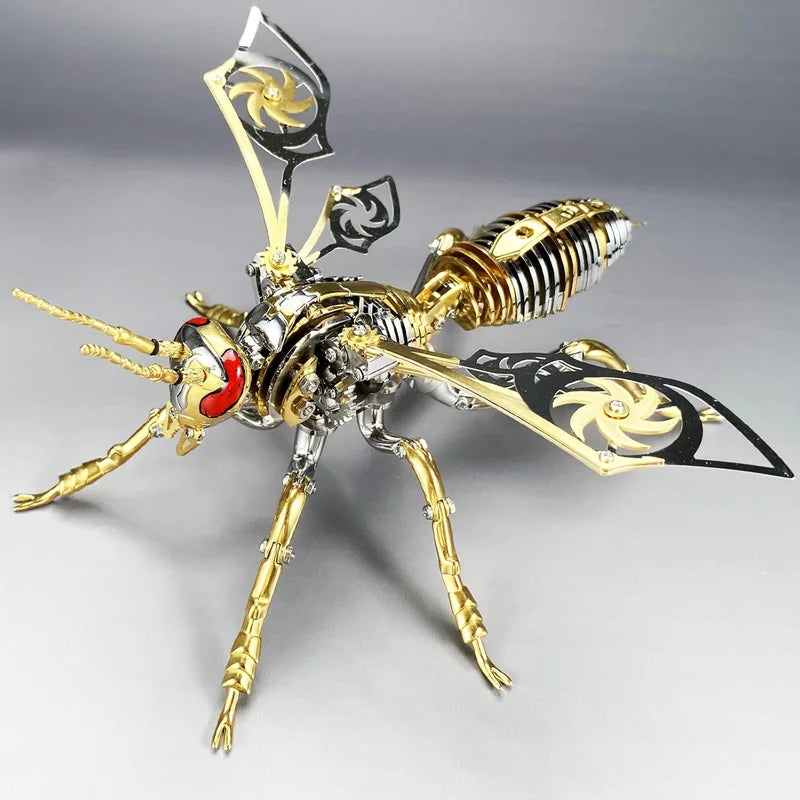 Build Your Own Metal Hornet: An Intricate 3D Puzzle