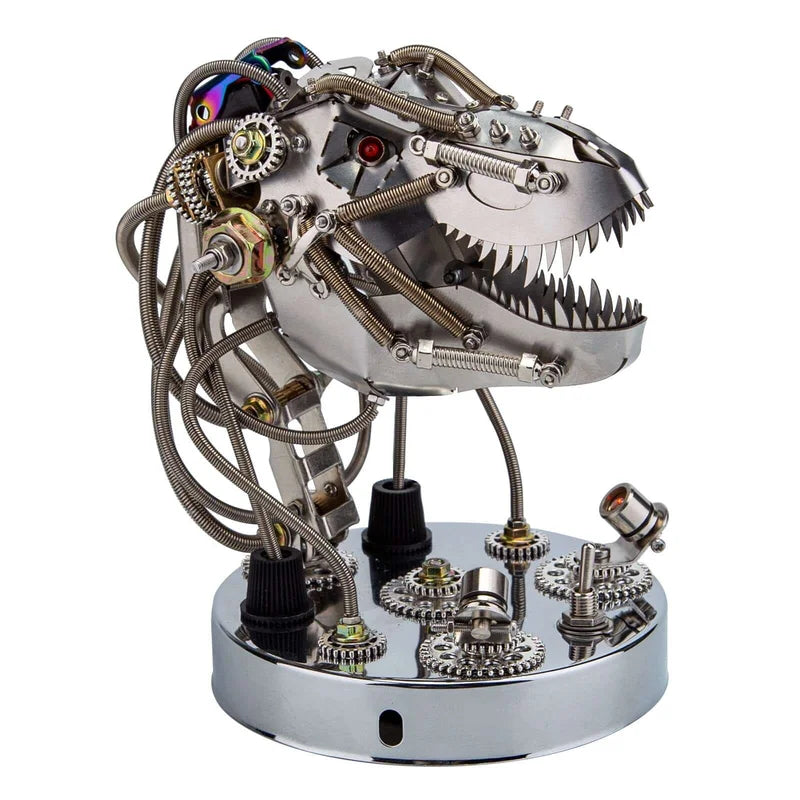 steampunk T-Rex skull model